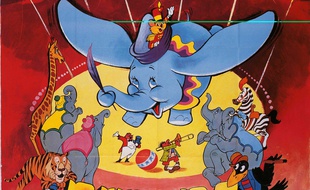L'affiche de Dumbo en 1941