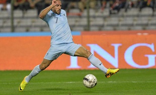 Franck Ribéry en course pour le Ballon d'Or cette saison.