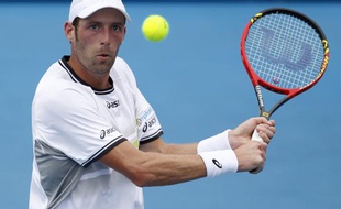 Stéphane Robert, le 21 janvier 2010 à Melbourne lors de l'Open d'Australi.