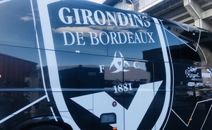 Le bus des Girondins de Bordeaux.