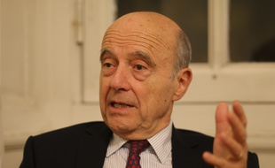 Alain Juppé, durant son interview à 20Minutes, le 4 décembre 2018 à l'hôtel de ville de Bordeaux.