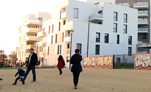 Illustration d'un programme immobilier, ici la ZAC Saint-Hélier, à Rennes.