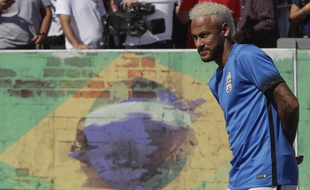 Neymar était au Brésil en fin de semaine.
