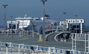 Illustration du port de Calais près duquel l'accident a eu lieu.