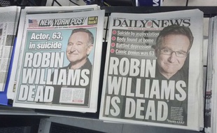Couvertures du Daily News et du New York Post