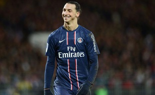 Zlatan Ibrahimovic lors de la rencontre entre le PSG et Brest le vendredi 21 décembre 2012.