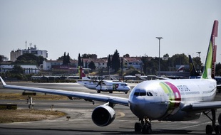 Un avion de la compagnie portugaise TAP
