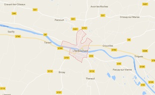 La commune de l'Ile-Bouchard, en Indre-et-Loire