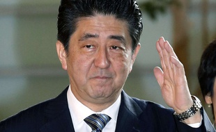 Shinzo Abe, à Tokyo le 24 décembre a été réélu Premier ministre du Japon.