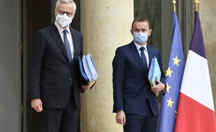Bruno Le Maire et Olivier Dussopt