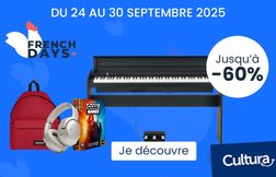 Derniers instants pour profiter des offres Cultura allant jusqu’à -60 %
