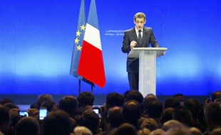 Meeting de Nicolas SARKOZY à Annecy, le 17 février 2012