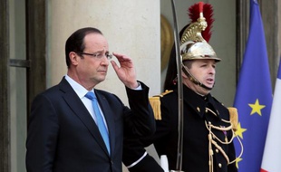 François Hollande, le 11 février 2013.