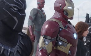 Image extraite du spot TV de «Captain America : Civil War».