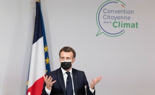 Emmanuel Macron le 14 décembre 2020 à Paris.