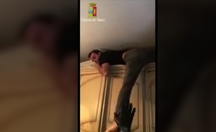 En fuite depuis 5 ans, la mafieux Antonio Pelel était caché dans un mur