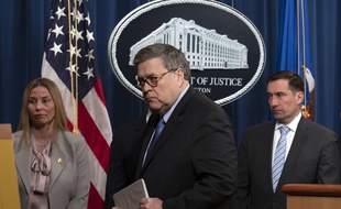 Le ministre américain de la Justice Bill Barr, le 13 janvier 2020.