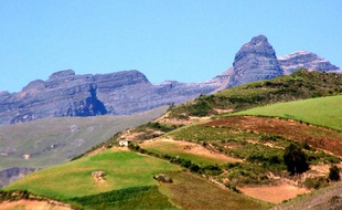 Un paysage du district de Huaylillas, dans la région de La Libertad.