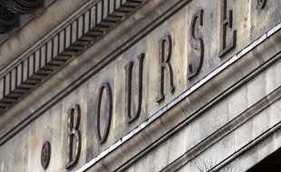 Le palais Brongniart, ancien siège de la Bourse de Paris, le 9 mars 2013