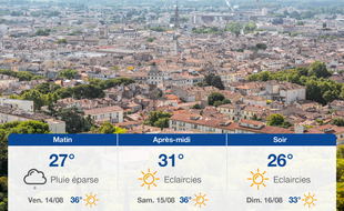 Météo Nîmes: Prévisions du jeudi 13 août 2020