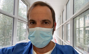 Arnaud Chiche, réanimateur à la polyclinique d'Hénin-Beaumont et président du collectif «Santé en danger»