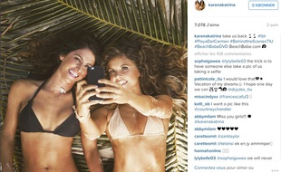 Les coachs Karena et Katrina motivent leurs fans sur Instagram.