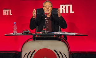 Laurent Ruquier dans les locaux de RTL le 4 septembre 2015.
