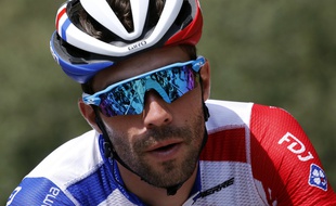Thibaut Pinot lors de la 18e étape du Tour de France 2019.