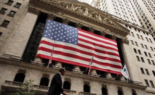 La bourse de New-York sur Wall Street