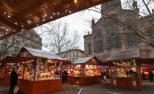 Le marché de Noël de Strasbourg.