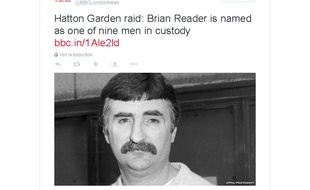 Le vétéran du "gang de papis", Brian Reader, est âgé de 76 ans.