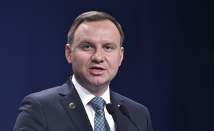 Le président polonais Andrzej Duda le 8 juillet 2016 à Varsovie