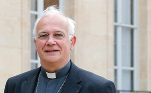 L'évêque de Pontoise Stanislas Lalanne, le 21 juillet 2014