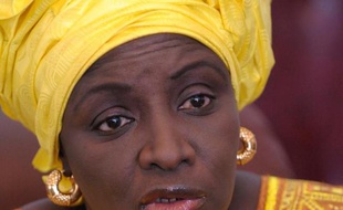 Aminata Touré, alors Premier ministre du Sénégal, le 29 avril 2014