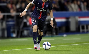 Javier pastore lors de PSG-Guingamp, le 22 septembre 2015 au Parc des Princes.
