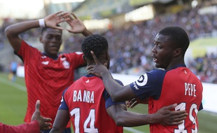 Nicolas Pepe et les Lillois jouent à Reims pour la 31e journée de Ligue 1.