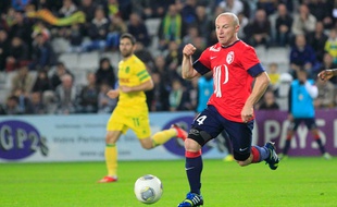 NANTES, le 25/10/2013 Florent BALMONT joueur de Lille lors du match FC Nantes contre Lille