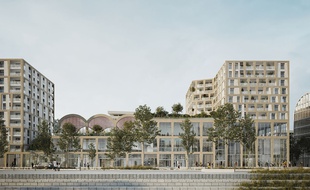 Le programme d'Altarea-Cogedim comprendra des logements et un pôle aquatique exploité par l'UCPA, sur le quai de paludate à Bordeaux.