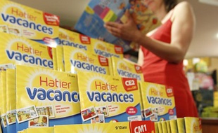 Ventes en hausse pour les cahiers de vacances.