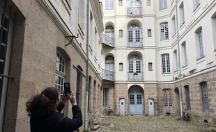 Un cour secrète de l'île Feydeau