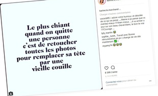 Post Instagram de Karine Le Marchand publié le 15 juin 2016.