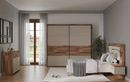 Votre dressing a besoin d’une touche chic ? L’armoire 2 portes RICCIANO imitation chêne et grège est à 699,99 € chez Conforama (au lieu de 829,99 €)