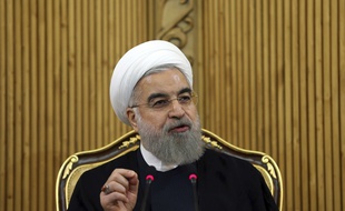 Le président iranien Hassan Rouhani le 29 septembre 2015, à Téhéran.