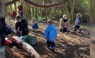 Reportage dans une éco-crèche suisse de notre partenaire Brut.
