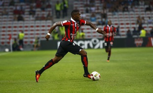 Wylan Cyprien est le buteur niçois face à l'AS Saint-Etienne.