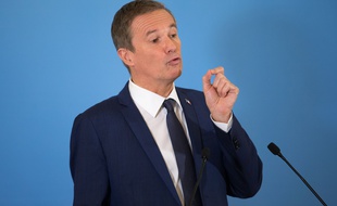Nicolas Dupont-Aignan, le 18 janvier 2018 à Paris.