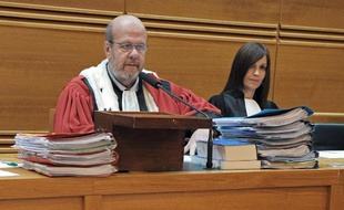 Le président de la Cour d'assises qui a condamné le tueur en série Patrick Salameh à la réclusion criminelle à perpétuité, au début du procès le 17 mars 2014