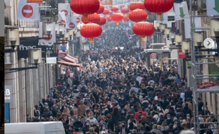Cette image de la rue Sainte-Catherine à Bordeaux fait réagir sur les réseaux sociaux