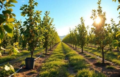 Verger en août-septembre : les clés pour ajuster l’arrosage et booster la reprise de vos fruitiers malgré la chaleur