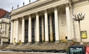 La façade du théâtre Graslin, mercredi 30 septembre 2020.